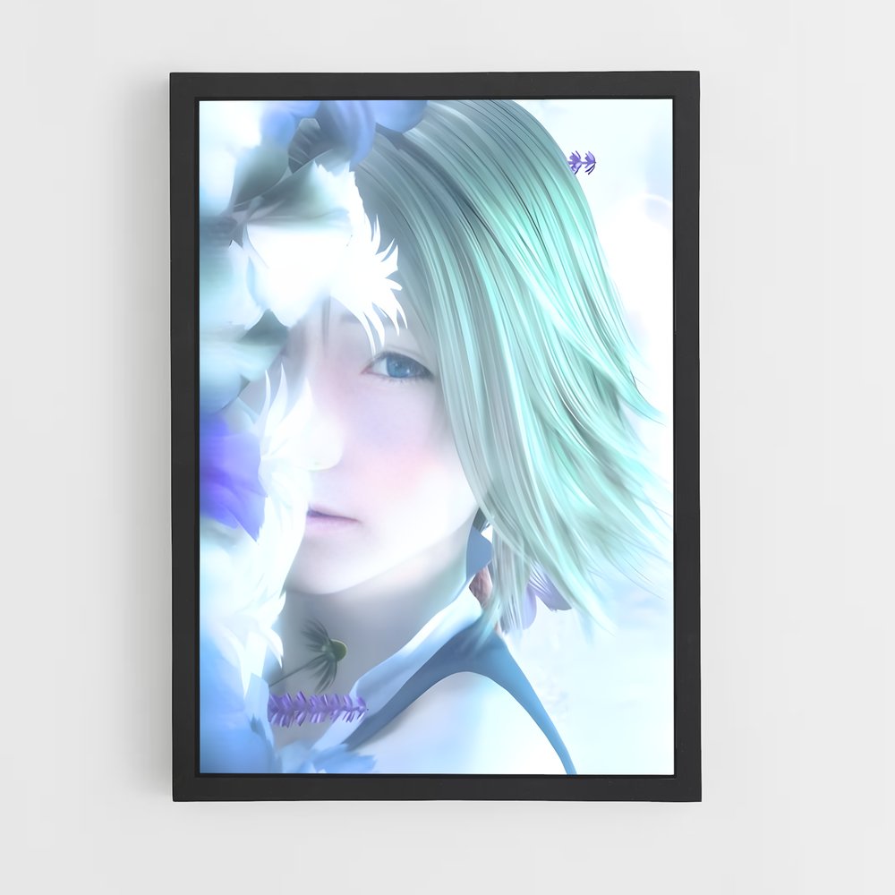 Poster Éclats Émeraude – affiche Final Fantasy (vue 2)